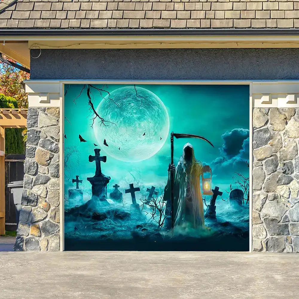Halloween Garage Door Covers