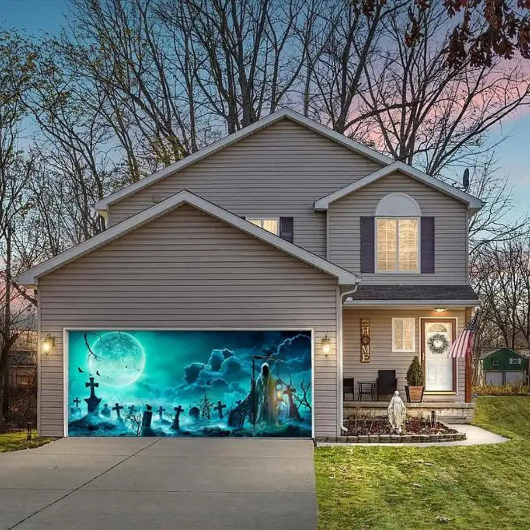 Halloween Garage Door Covers