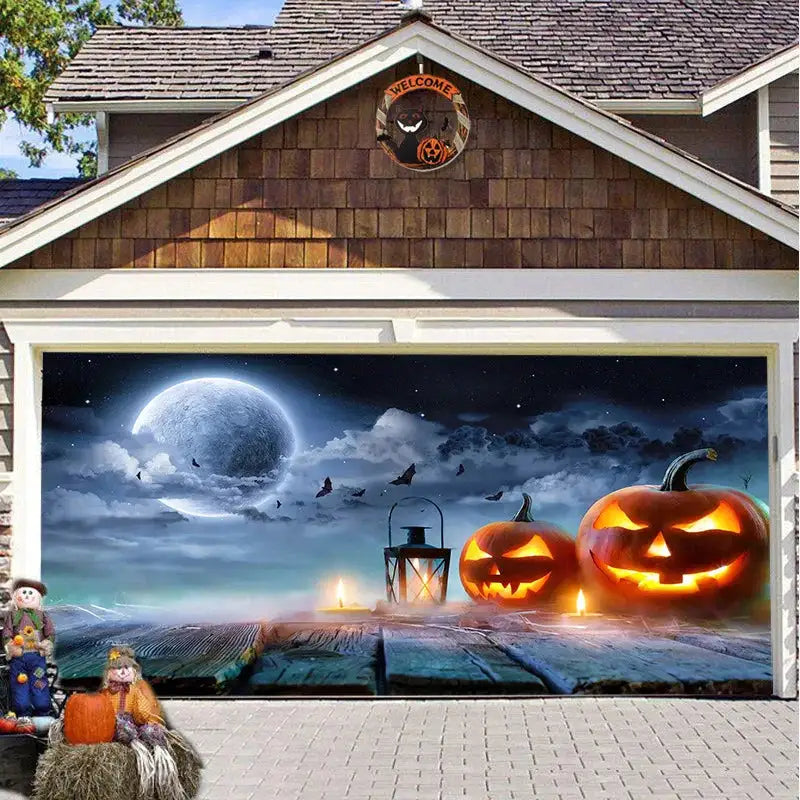 Halloween Garage Door Covers