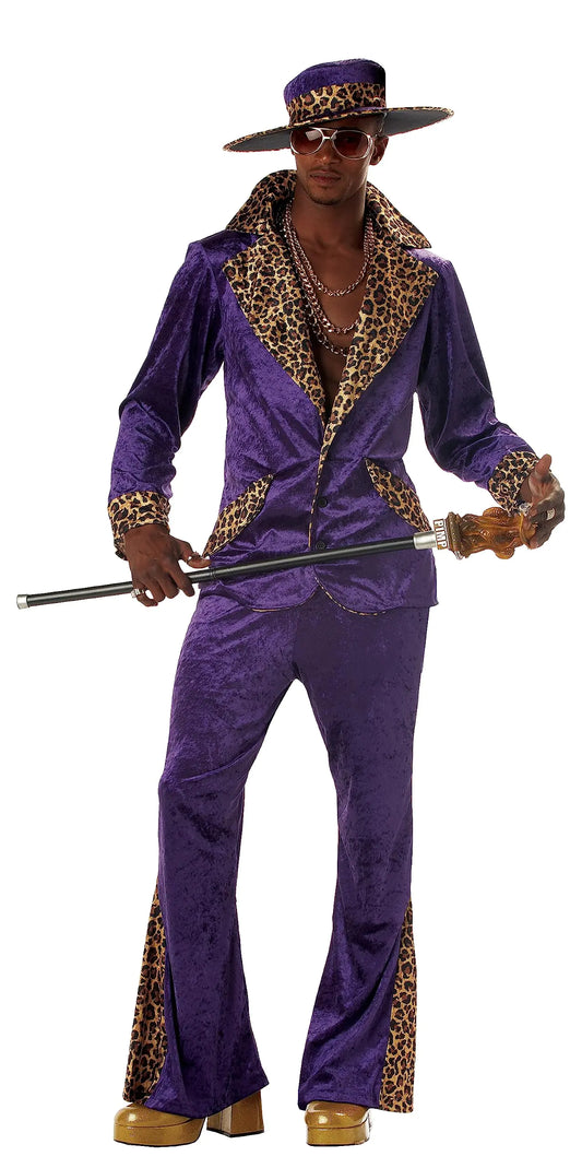 California Costumes Purple Pimp Costume Large