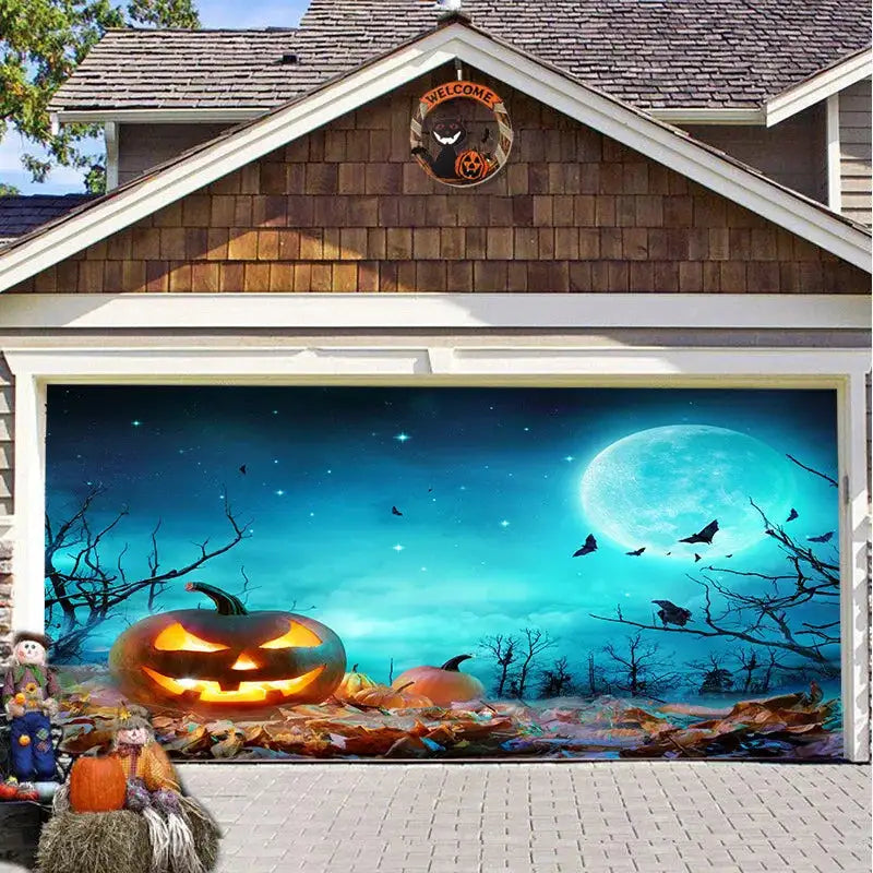 Halloween Garage Door Covers