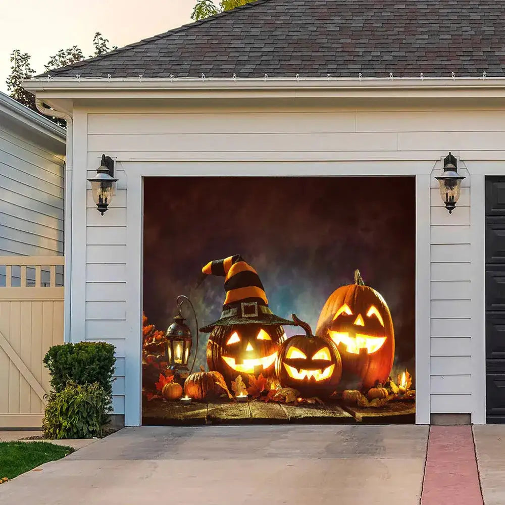 Halloween Garage Door Covers