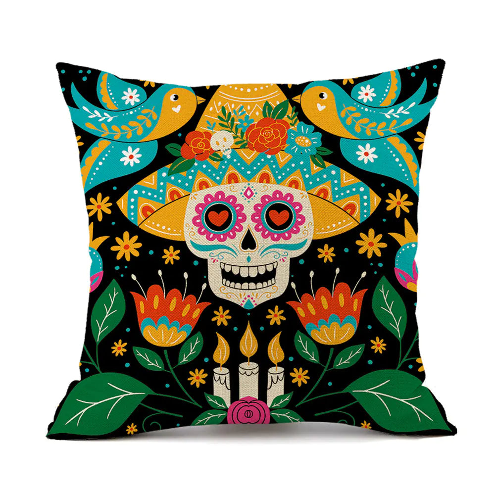 Halloween Horror Theme Printed Pillowcase