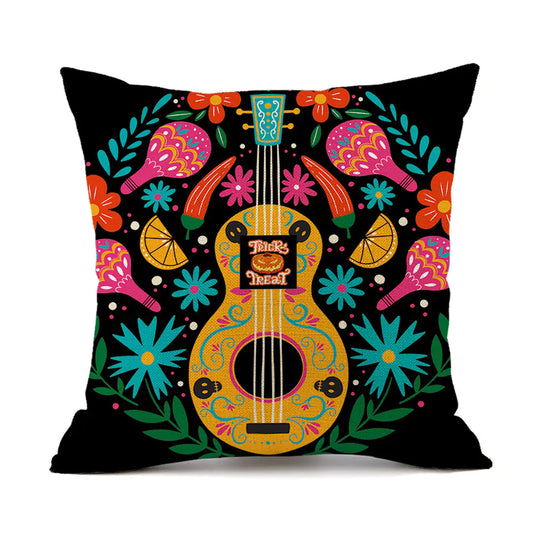 Halloween Horror Theme Printed Pillowcase