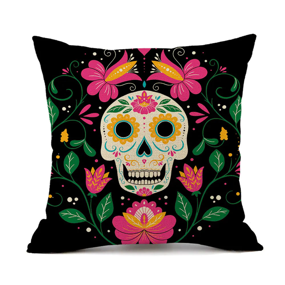 Halloween Horror Theme Printed Pillowcase